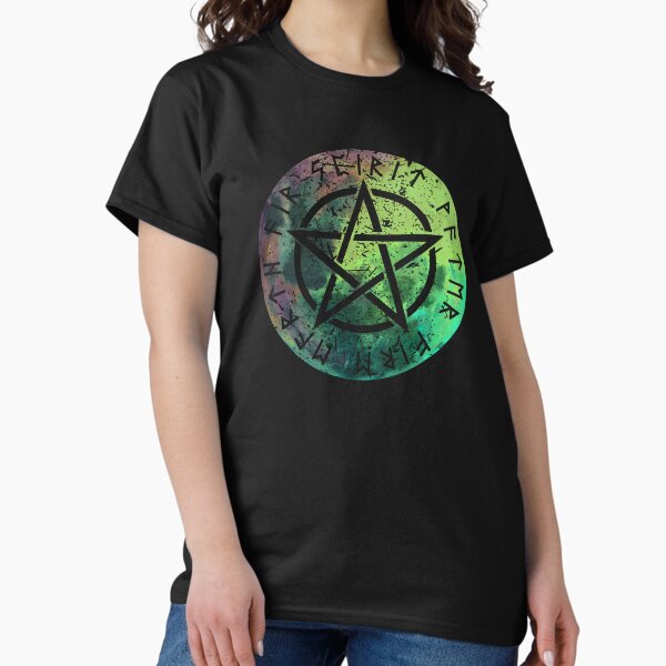 Item preview, Nordic Runes - Pentacle - Elements - Earth, Fire, Water, Spirit, Air designed and sold by WishingInkwell.