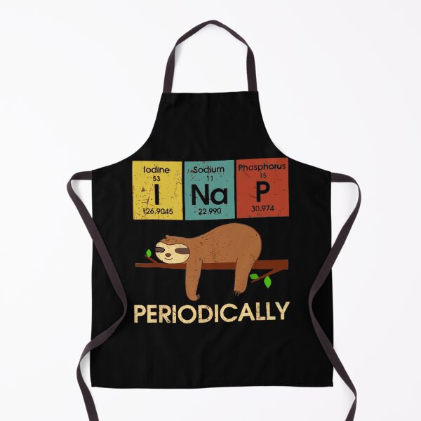 Item preview, I Nap Periodically Funny Chemistry Lazy Sloth designed and sold by learkemili.