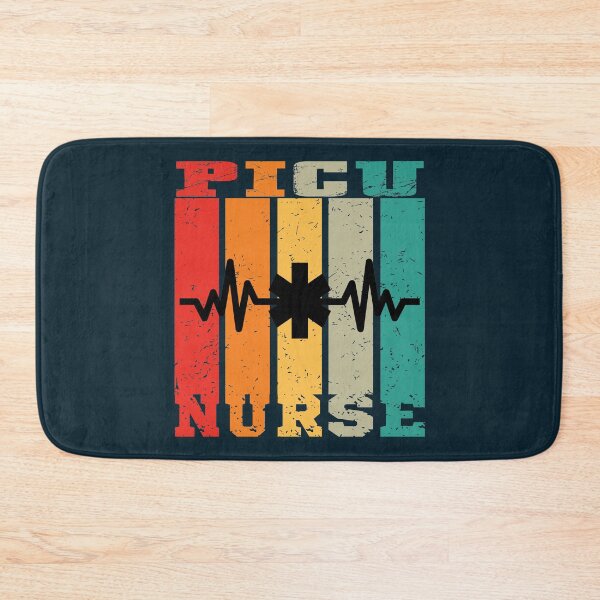 Item preview, PICU Nurse Vintage Rainbow designed and sold by DebbisPalette.