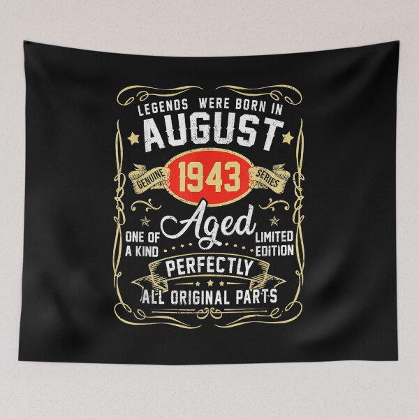 Item preview, Legends Were Born In August 1943 78th Birthday Gifts  designed and sold by mchargue12.