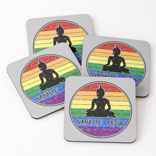 Item preview, Namaste' Proud Gay Pride designed and sold by JoBella-Designs.