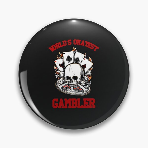Item preview, Worlds Okayest Poker Player, Gambling Shirt designed and sold by SportyDogShop.