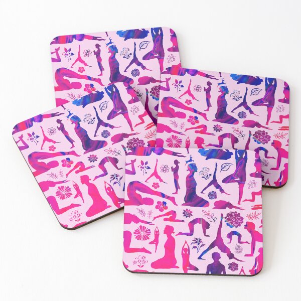 Item preview, Colourful Yoga Pattern designed and sold by feether-store.