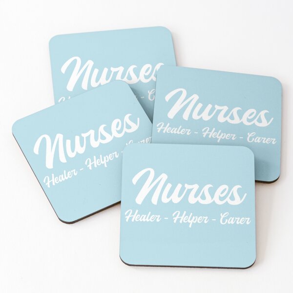 Item preview, Empowering/inspiring nurse quote - nurse gift/present (white/grey) #2 designed and sold by PickaSticka.