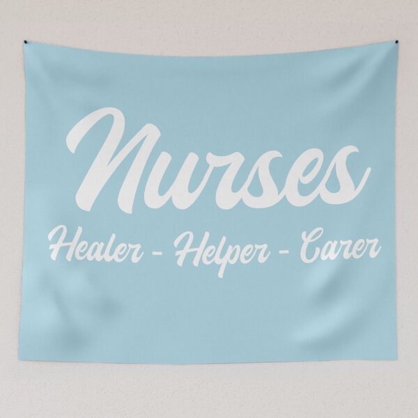 Item preview, Empowering/inspiring nurse quote - nurse gift/present (white/grey) #2 designed and sold by PickaSticka.