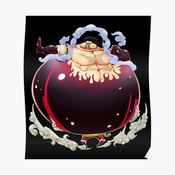 Luffy Taro Poster For Sale By Anime Boba Redbubble