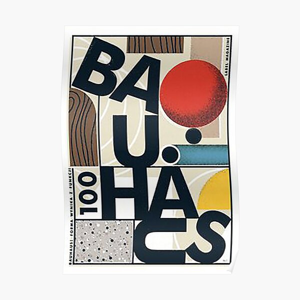 Bauhaus Band Posters Redbubble
