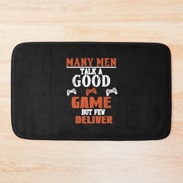 Item preview, Many Men Talk A Good Game But Few Deliver, Gamer Dad designed and sold by SportyDogShop.