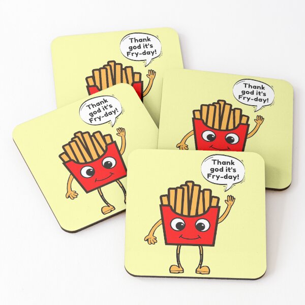 Item preview, Thank god it's Fry-day designed and sold by The Agreeable Raven.