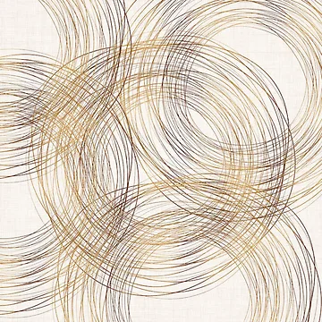 Artwork thumbnail, Metallic Copper Rings by EllisDodd