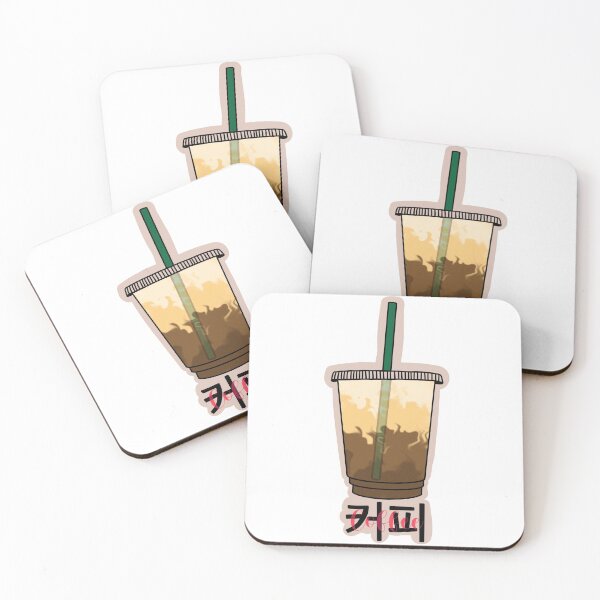 Item preview, KDRAMA - keopi- COFFEE designed and sold by MomosDrawing.
