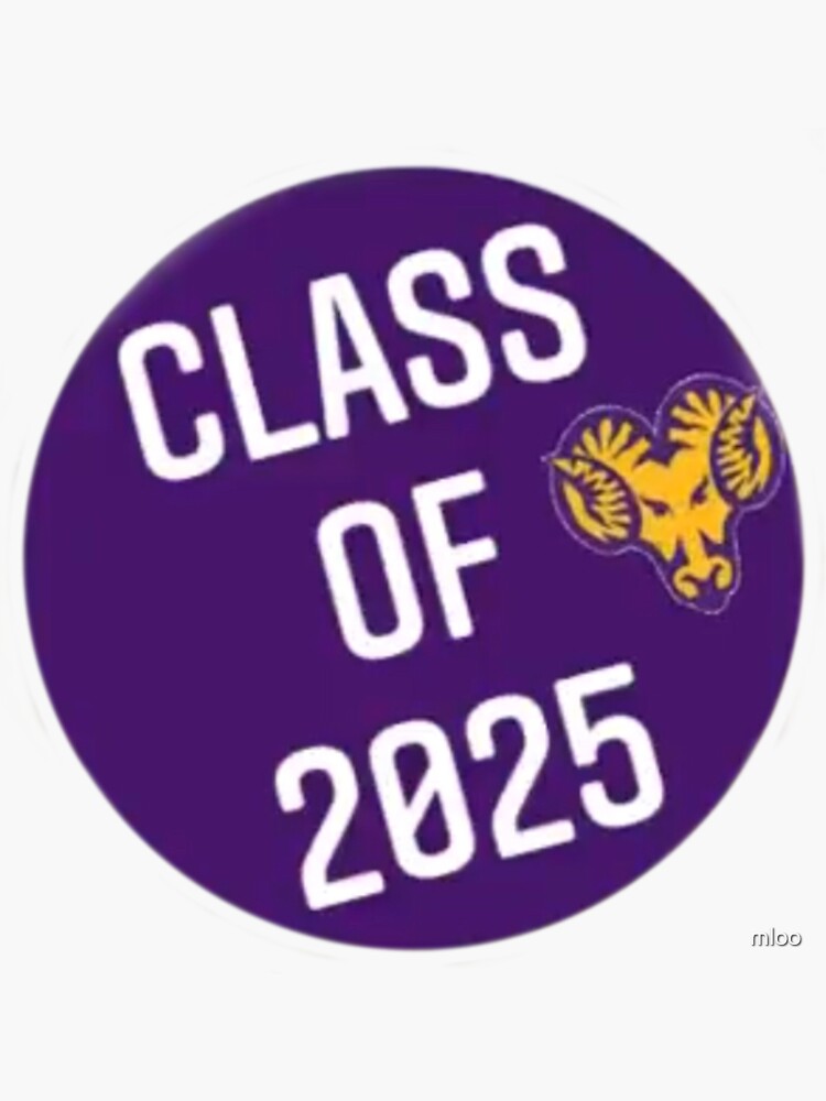 "WCUPA Class of 2025 Circle" Sticker for Sale by mloo Redbubble