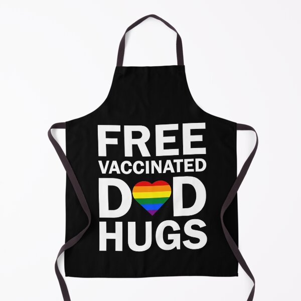 Item preview, Pride month Free vaccinated dad hugs designed and sold by ElsieUnderwood.