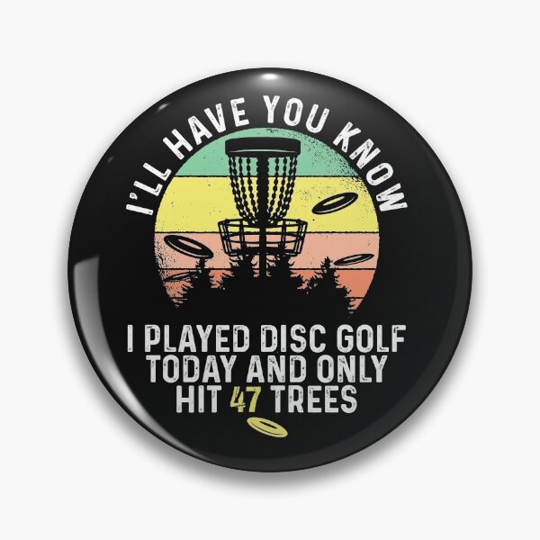 Artikelvorschau, Lustige Golf Disc Frisbee Vintage Retro Golfer Dummer Baum entworfen und verkauft von thomash2.