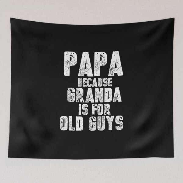 Item preview, Vintage Papa because Granda is for old guys Typography  designed and sold by garniturex.
