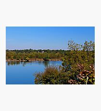 Maumee River from Hood Park Photographic Print