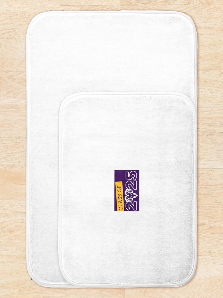 "WCUPA Class of 2025 Purple, Gold, White" Bath Mat for Sale by mloo