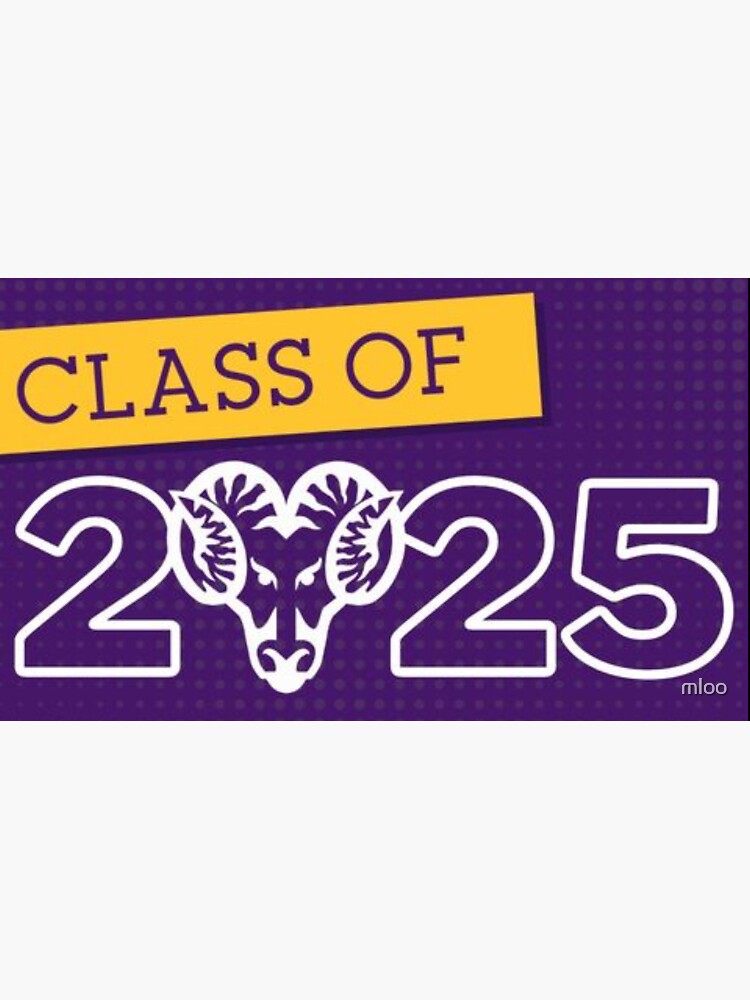 "WCUPA Class of 2025 Purple, Gold, White" Sticker for Sale by mloo