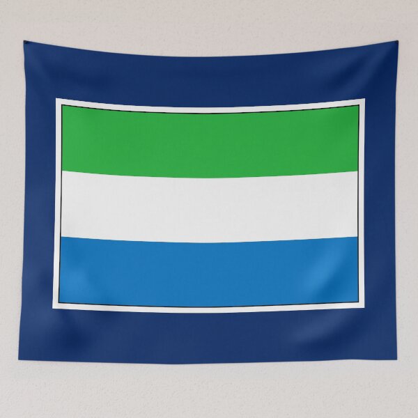 Item preview, Sierra Leone Flag Gifts, Masks, Stickers & Products designed and sold by mpodger.