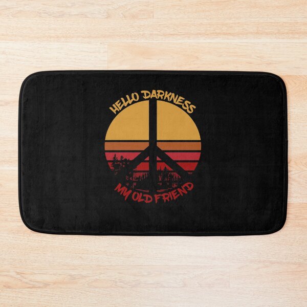 Item preview, Hello Darkness My Old Friend Peace Sign designed and sold by enstacee75.
