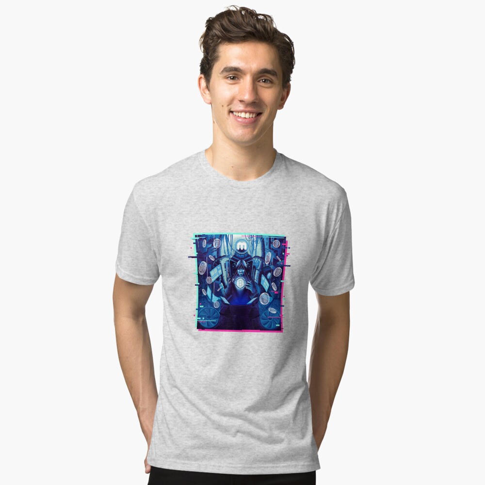 Item preview, Tri-blend T-Shirt designed and sold by minerstat.