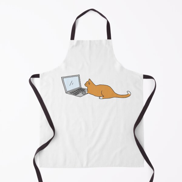 Item preview, Cat on Laptop designed and sold by StickerHome.