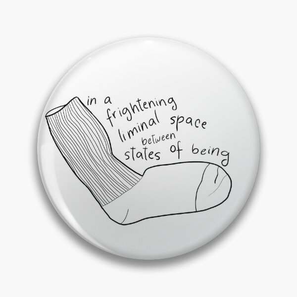 Item preview, in a frightening liminal space between states of being - socko: black and white bo burnham inside designed and sold by GhostLonging.