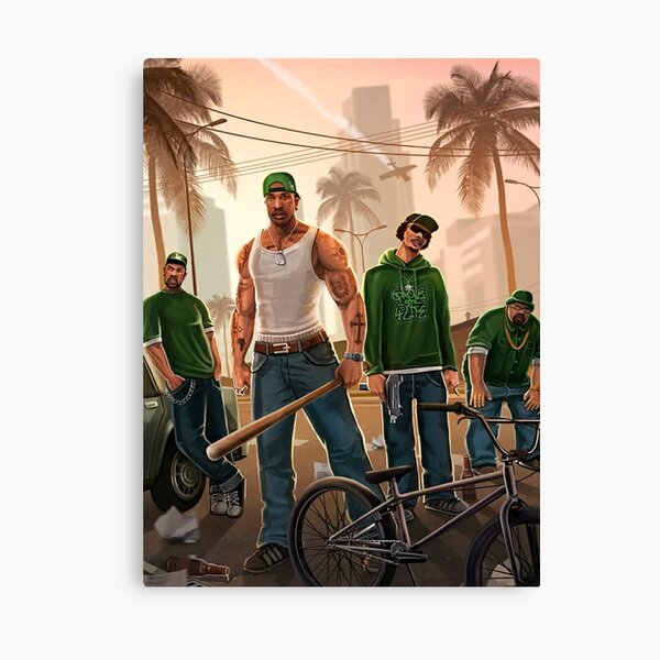 Gta V Canvas Prints Redbubble - roblox gta liberty city theme loud