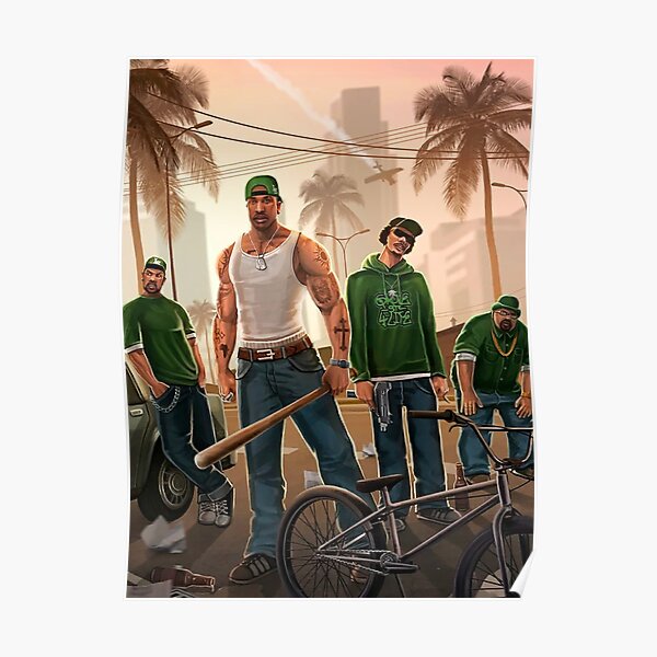 Gta San Andreas Poster