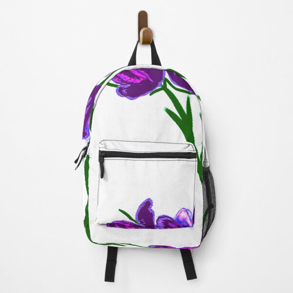 Artikelvorschau, Lila Blumen entworfen und verkauft von Faashies.