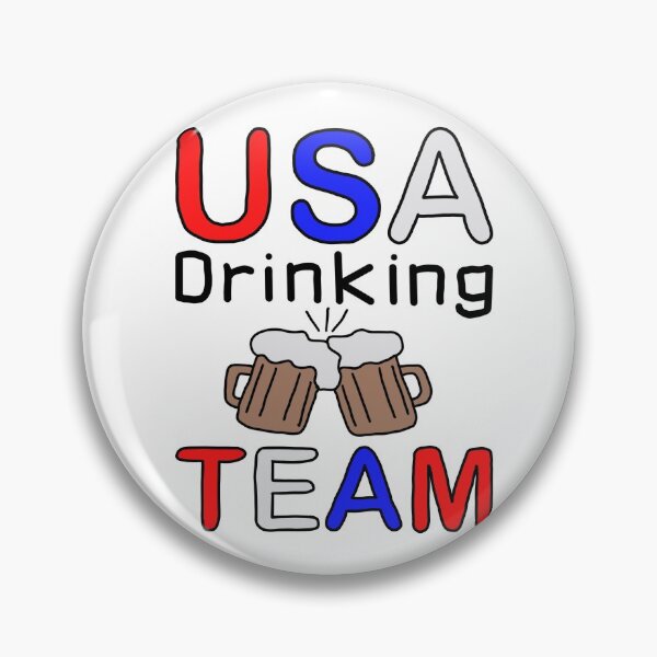 Item preview, USA drinking team  designed and sold by MrsFishDesigns.