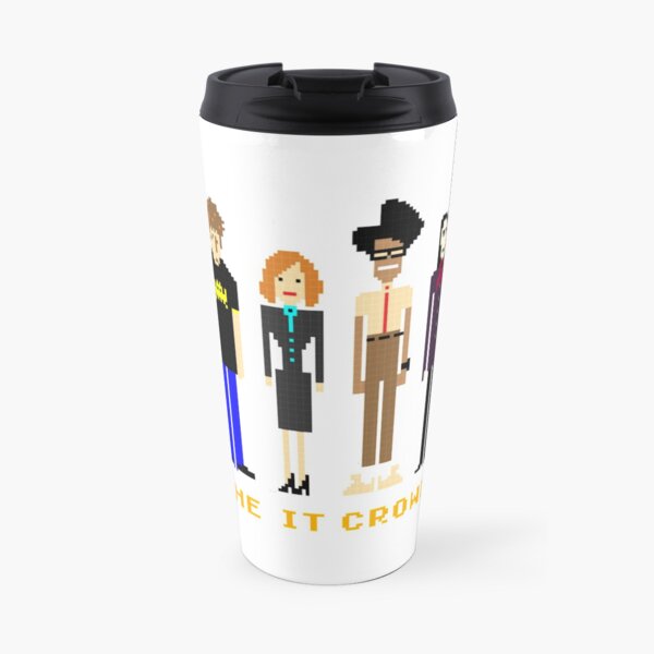 The IT Crowd Pixels Travel Mug