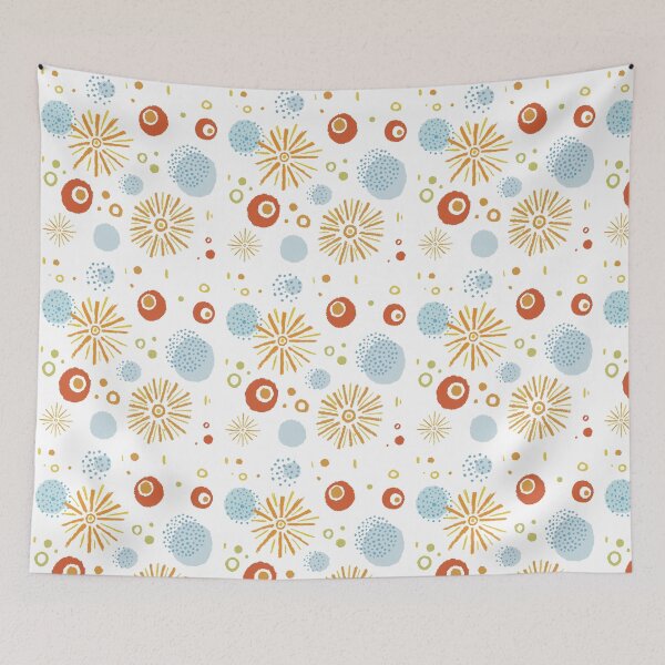 Item preview, Retro-Inspired Doodle Pattern designed and sold by Mike Kronberger.