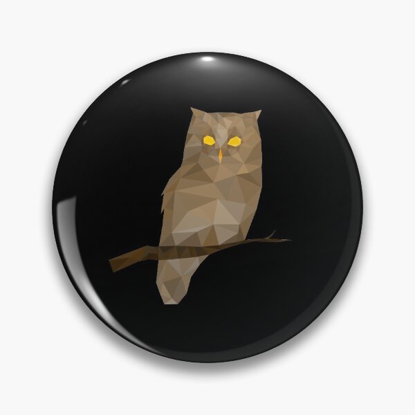 Item preview, Colored abstract owl designed and sold by awesomenerdshop.