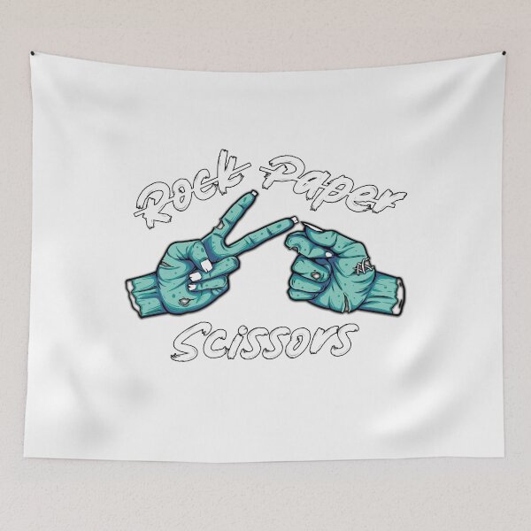 Item preview, rock paper scissors funny shirt gift  designed and sold by king's Outfit.