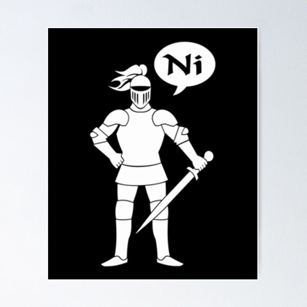Item preview, The Knights Who Say Ni designed and sold by doughboys.