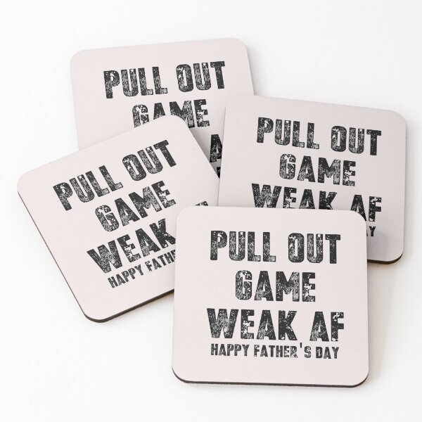 Item preview, Vintage Pull Out Game Weak AF Typography Happy father's day  designed and sold by garniturex.