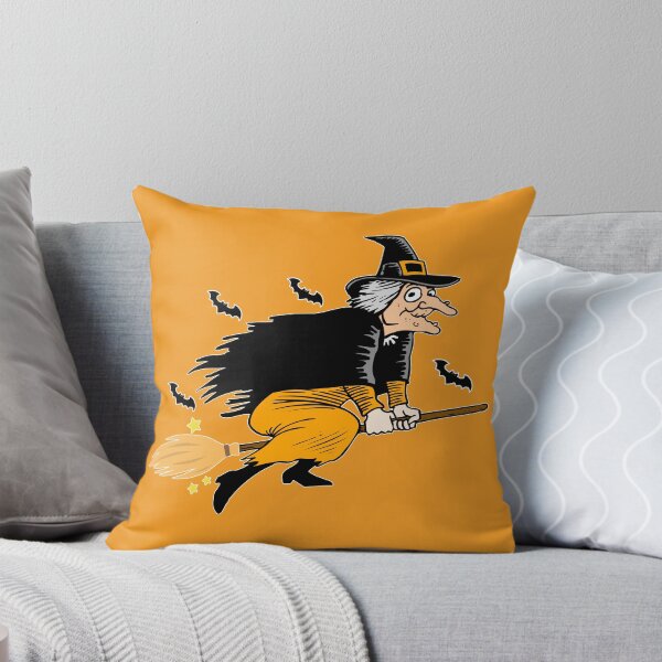 Item preview, A scary Witch Riding A Broomstick designed and sold by franktact.