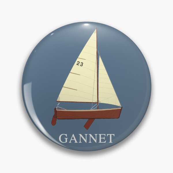 Item preview, Axe One Design Dinghy 'Gannet' designed and sold by RedBubbleBath.