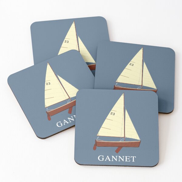 Item preview, Axe One Design Dinghy 'Gannet' designed and sold by RedBubbleBath.