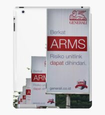 generali insurance banner iPad Case/Skin