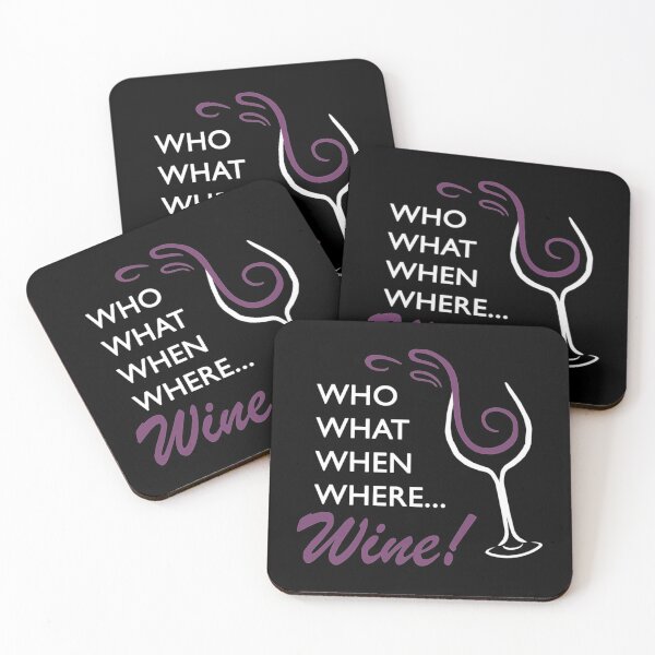 Item preview, Who What When Where Wine  Chidis tshirt from The Good Place designed and sold by doughboys.