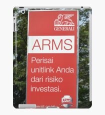 generali insurance banner iPad Case/Skin