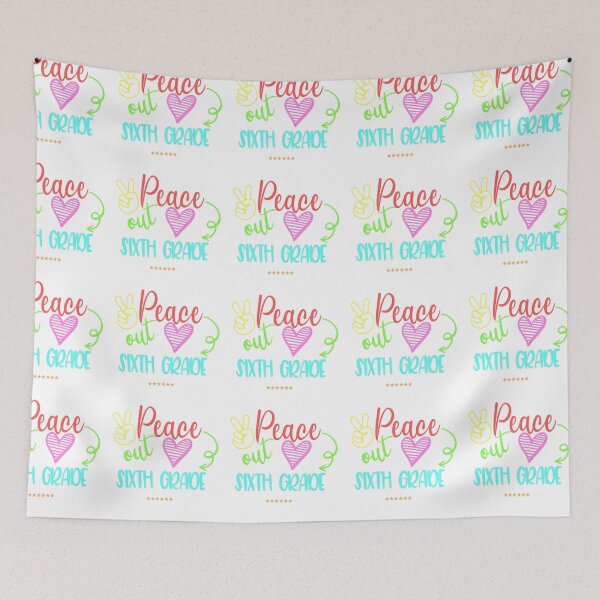 Item preview,  Peace out 6th Grade designed and sold by techdave.