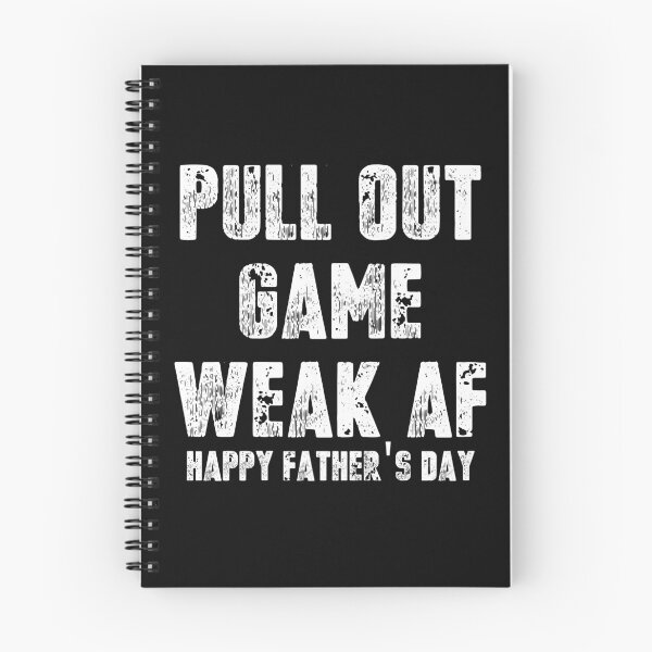 Item preview, Vintage Pull Out Game Weak AF happy father's day typography  designed and sold by garniturex.