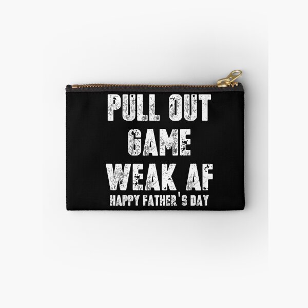 Item preview, Vintage Pull Out Game Weak AF happy father's day typography  designed and sold by garniturex.