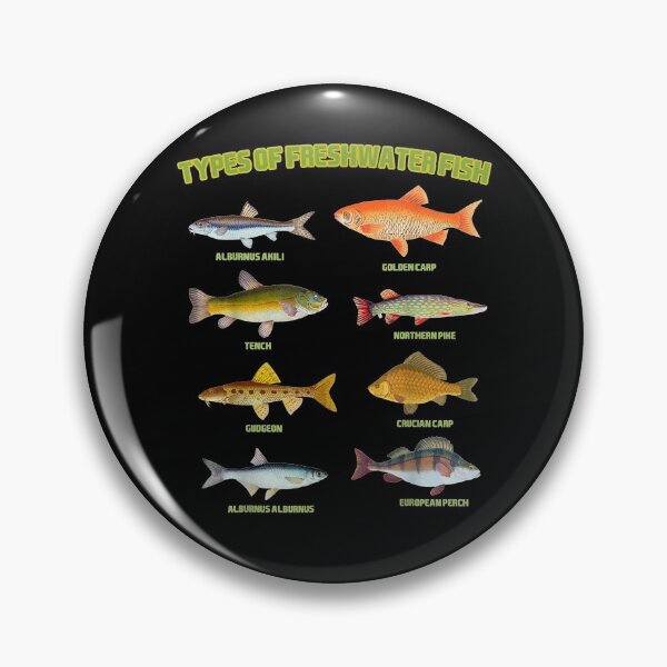 Item preview, Types Of Freshwater Fish Species Fishing Lover Men Boy Gift  designed and sold by barnowl16.