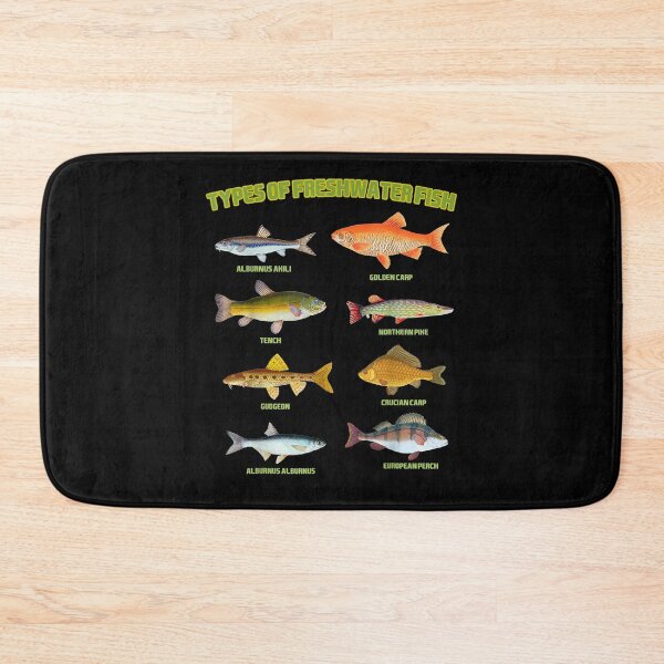 Item preview, Types Of Freshwater Fish Species Fishing Lover Men Boy Gift  designed and sold by barnowl16.