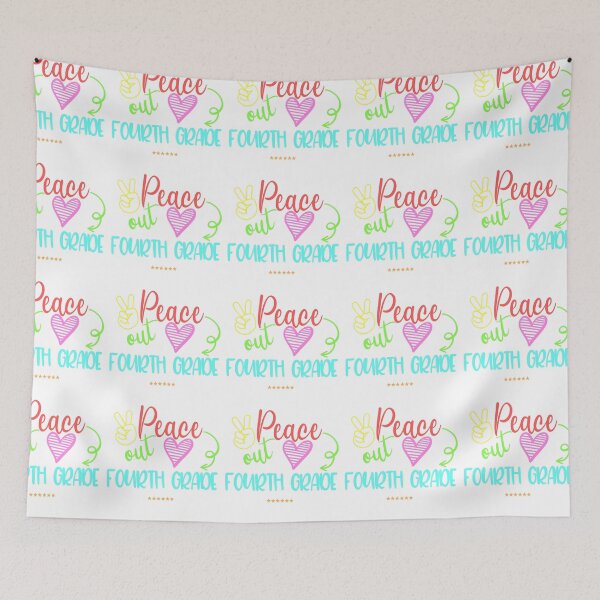 Item preview, Peace out 4th Grade designed and sold by techdave.