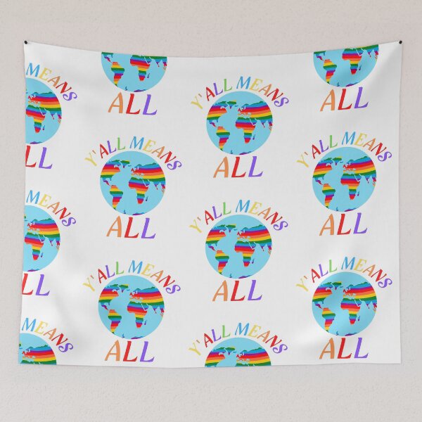 Item preview, Y'All Means All Earth designed and sold by StoneColdMovies.